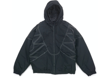 Load image into Gallery viewer, Supreme Zig Zag Stitch Puffy Jacket Black
