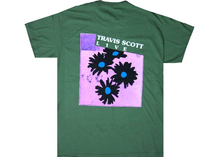 Load image into Gallery viewer, Travis Scott Astroworld Festival Run Flower Tee Olive Size XL
