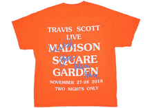 Load image into Gallery viewer, Travis Scott Astroworld NY Exclusive T-Shirt Orange Size L
