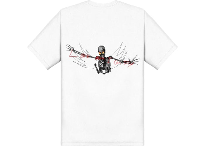 Travis Scott Look Mom I Can Fly Tee White Size L