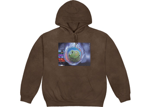 Travis Scott World Event Hoodie Bleached Black Size L