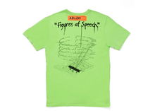 Load image into Gallery viewer, Virgil Abloh x MCA Figures of Speech Amo Tee Lime Size S
