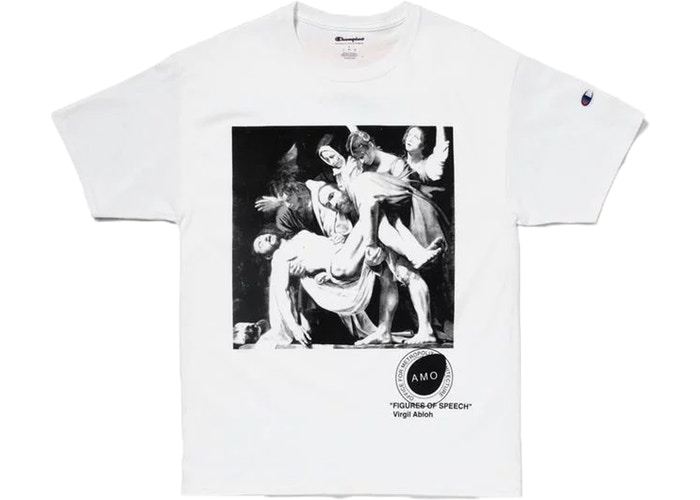 Virgil Abloh x MCA Figures of Speech Pyrex Caravaggio Tee White Size S