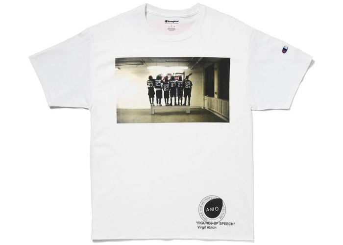 Virgil Abloh x MCA Figures of Speech Pyrex Team Tee White Size L