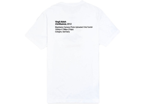 Virgil Abloh x MCA Figures of Speech Pyrex Tee White Size L