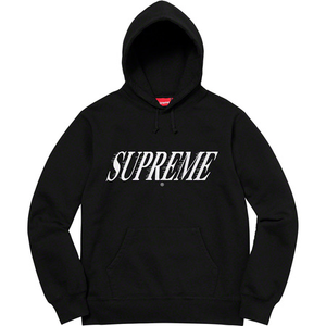 Supreme Crossover Hooded Sweatshirt Black Size   XL