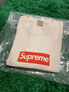 Supreme 20th Anniversary Box Logo Tee White (2014) Size S