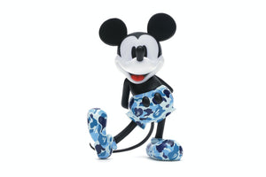 BAPE x Mickey Mouse 90th Anniversary Figure Blue Camo