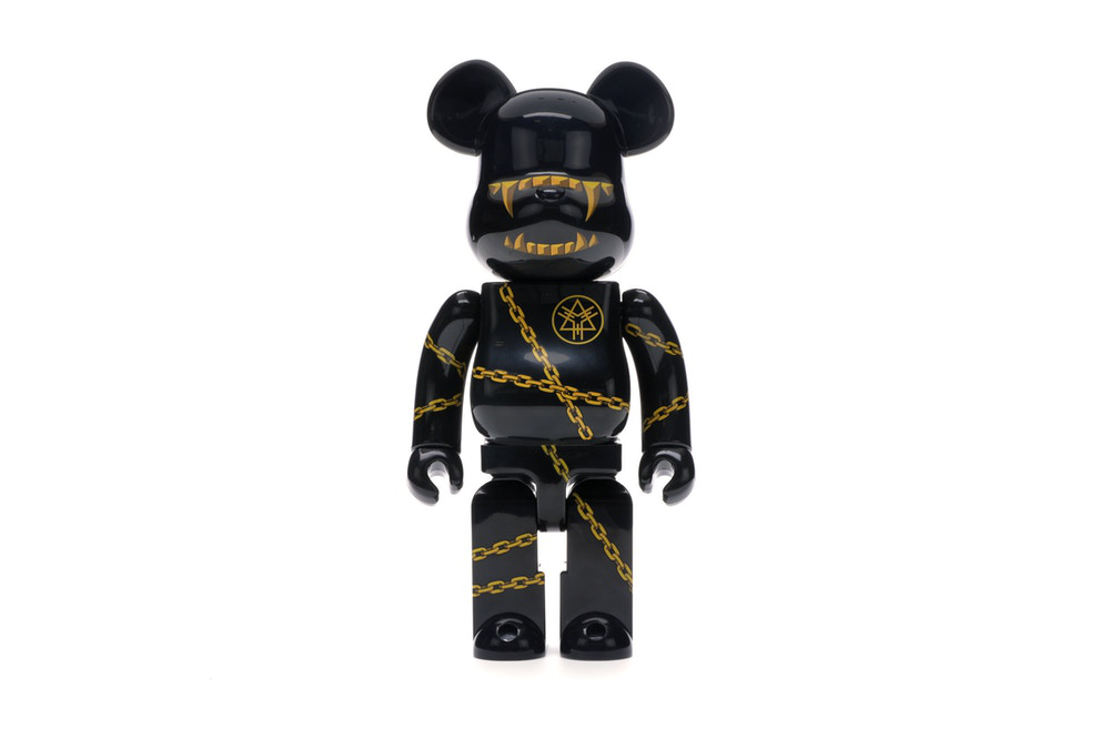 Bearbrick x MISHKA x LONG 400% Black