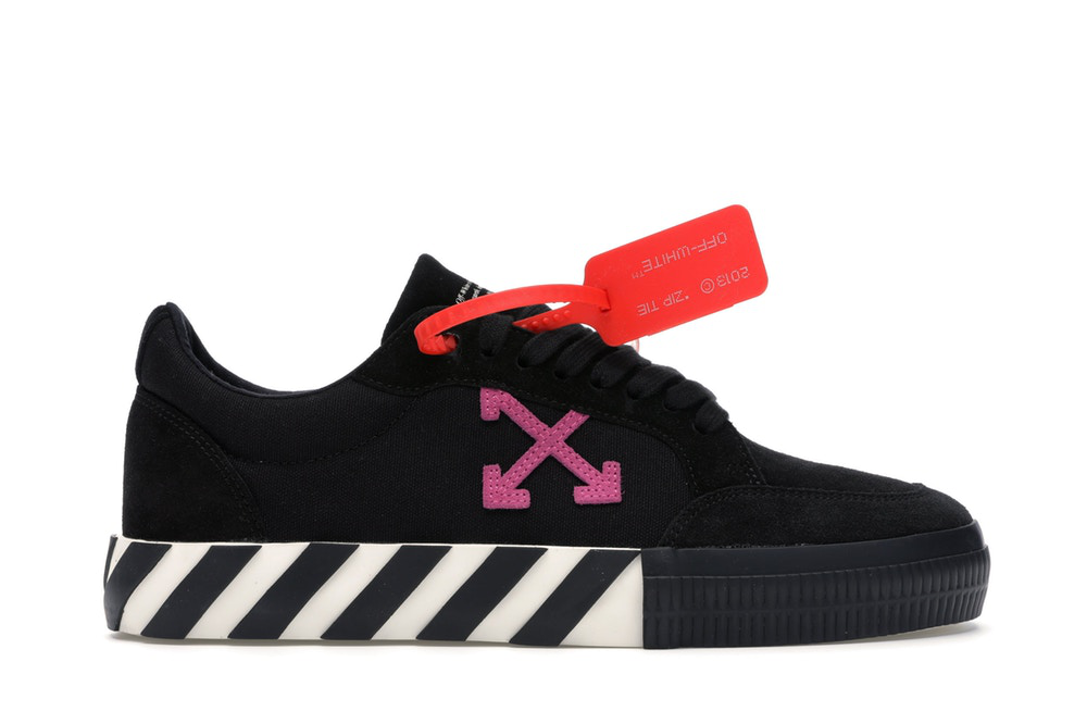 OFF-WHITE Vulc Low Black Fuchsia Size