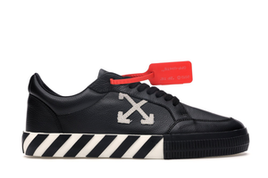 OFF-WHITE Vulc Low Black Leather