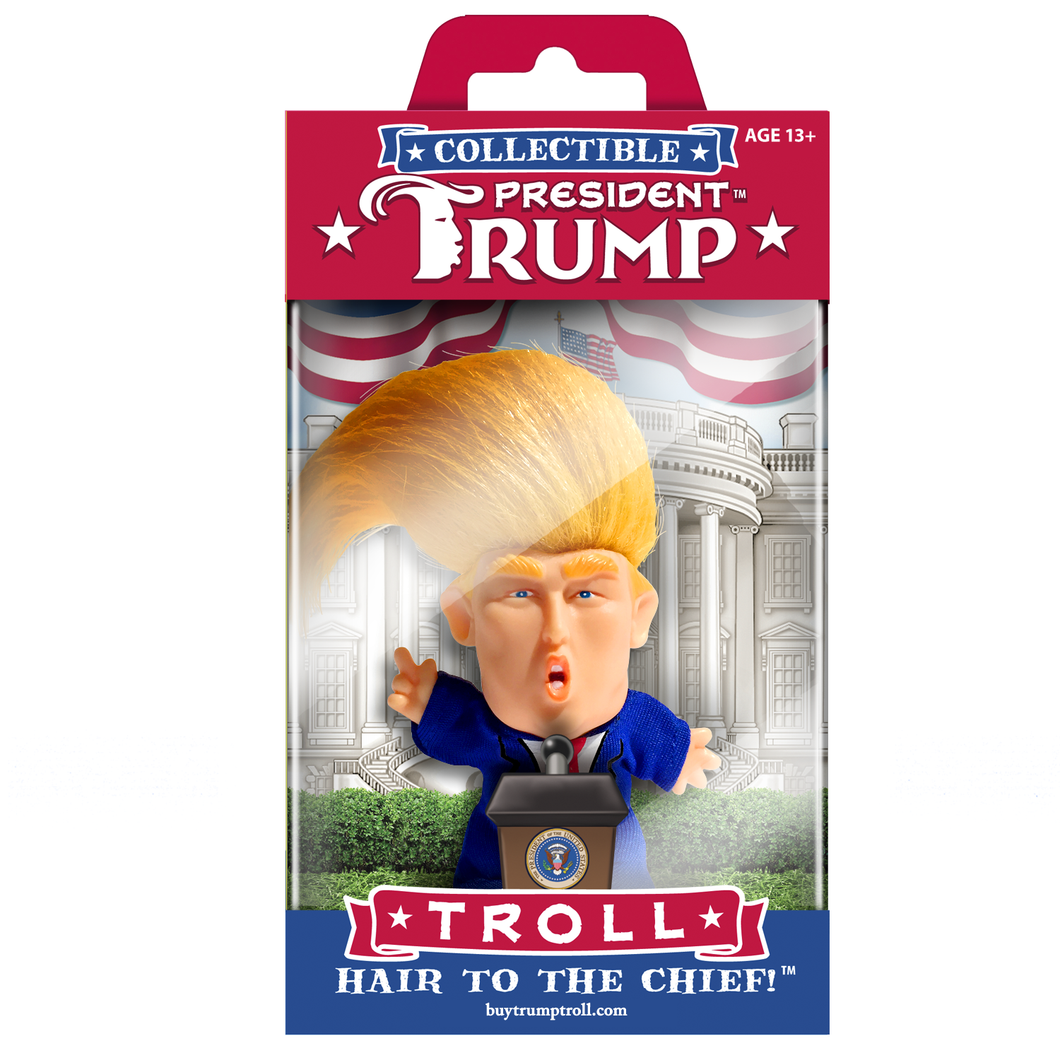 PRESIDENT DONALD TRUMP TROLL Doll