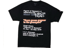 Load image into Gallery viewer, Virgil Abloh MCA Figures of Speech Grass Graveyard Tee Black Size XS
