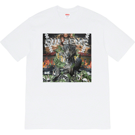 Supreme Dragon Tee White Size M